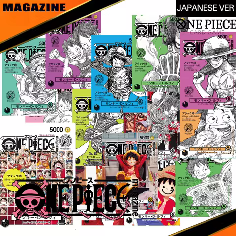 DIY ONE PIECE Magazine Card Monkey D.Luffy ST29-001 Heroines JAPANESE VERSION COLLECTION ANIME CARD