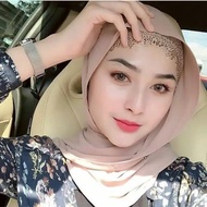 Ciput Payet Glitter. Iner Pengantin. Daleman Kerudung Hijab