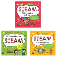 Book - Combo of 3 books I Am a Scientist - Steam; Steam - I Am a Manufacturing Engineer; Steam - I A