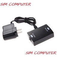 Coaxial RCA to Optical Toslink SPDIF Adapter Converter Audio Digital