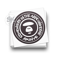 BAPE Printed Vinyl Sticker