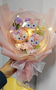 同款人地賣$399🧚🏼‍♂️ linabell燈串花束 linabell花束 linabell情人節禮物 情人節花束 Valentine’s Day present gift bouquet