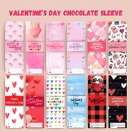 Valentine's Day Pen Sleeve / Chocolate Sleeve with Plastic Packaging