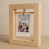 SidsWood [BP1114] Wooden Frame Polaroid 11x14 cm – Handmade Dutch Teak Wood Frame Photo Frame