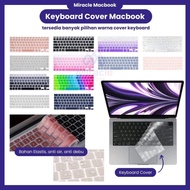 Silicone Keyboard Cover Protector Keyboard COVER PROTECTOR MACBOOK COLORFUL NEW AIR PRO M1 M2 M3
