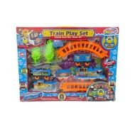Mei Fashion Kids Toys TRAIN PLAY SET GAUGE ELECTRIC TRAIN SET TRAIN Locomotive