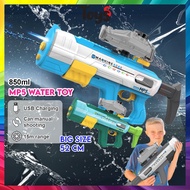 🔥Toyss MP5 Eletric Water Gun Toy Gun Pistol. Air Tembak Air Mainan Gatling Gun Powerful Water Gun Sw