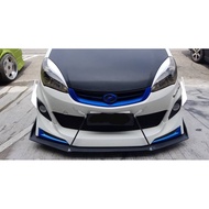 alza bumper + skirting sportivo v2 depan siap cat bodykit murah betong bodykit