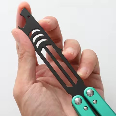 Butterfly Knife Trainer Multifunctional Folding Knife Portable Training Butterfly Knife Opener for B