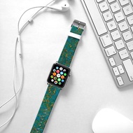 Apple Watch Series 1 , Series 2, Series 3 - Apple Watch 真皮手錶帶，適用於Apple Watch 及 Apple Watch Sport - Freshion 香港原創設計師品牌 - 綠雲石紋 232