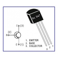 Bc547 BC 547 NPN TRANSISTOR TO-92