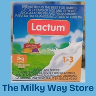 LACTUM 1-3YRS 2KG (4 X 500G)