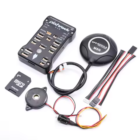 Rctosky 2.4.8 32 Bit Flight Controller 4G SD + M8N GPS +saftey button+ buzzer