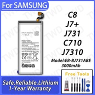 EB-BJ731ABE Large capacity 3000mAh Battery For Samsung Galaxy J7+/J731 Batteries New High Quanlity+F