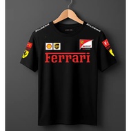 2026 Ferrari F1 Team White & Black Fan T-shirt