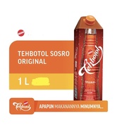 [GROSIR!!] Teh Botol 1 Liter 1000ml 1 DUS isi 12 Botol - grosir teh botol sosro nikmat enak segar bu