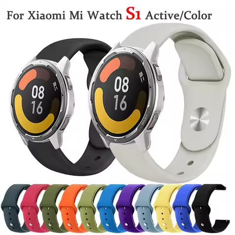 20mm 22mm Watch Band For Xiaomi Watch s1/s1 Active Strap Replacement Strap For Xiaomi Mi Watch Color