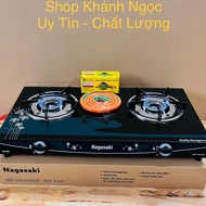 Bếp ga đôi Sakura SA-695SG / NAGASAKI 686 tiết kiệm gas 20%-+Tặng dây gas-Bảo Hành 12 tháng