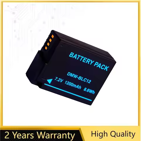 Camera Battery DMW-BLC12 For Panasonic FZ2500 G85 G6 G7 G5 GX8 FZ200 G80 High-Performance Batteries