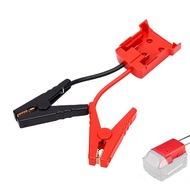Cryfokt Jumper Starter Cable  8AWG 2FT Silicone Wire with High Strength Clamps for M18 18V Batteries