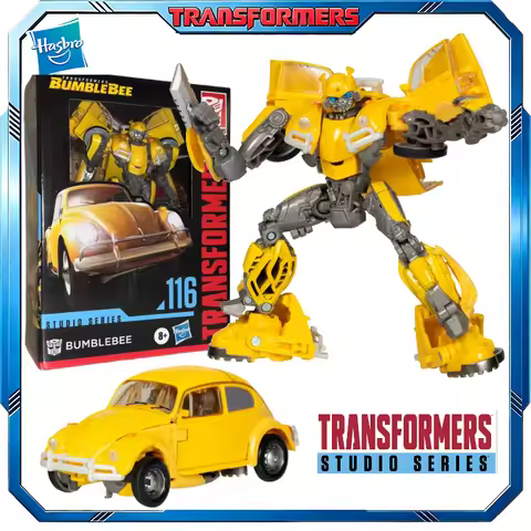 In Stock Hasbro Classic Transformers Toys Studio Series Deluxe Class SS-116 Bumblebee Action Figures