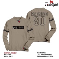 Jumbo Men's Shirt 4Xl 5Xl/ Men's Long Sleeve T-Shirt BIG Size