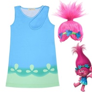 [Ready to send ] poppy trolls cosplay costume suitable for birthday party gift ISGD