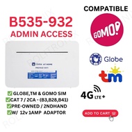 B535-932 PREPAID WIFI LTE ADVANCE GLOBE/GOMO (2NDHAND/USED)