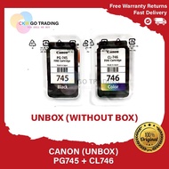 Original Unbox CANON PG-745 745S 745XL 745 / CANON CL-746 746S 746XL 746 INK