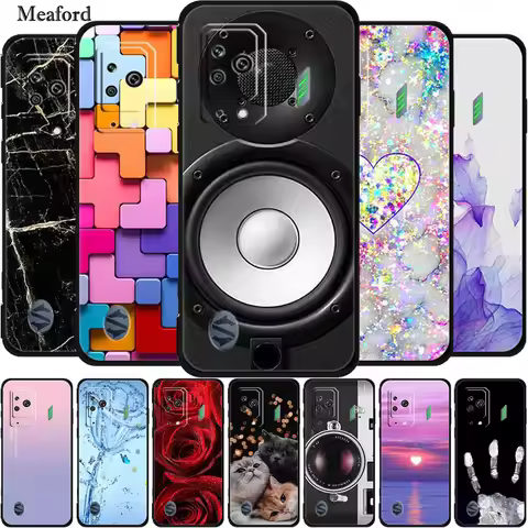 For Black Shark 5 Pro Case Luxury Bumper Silicone TPU Soft Cover Phone Case For Xiaomi Black Shark 5