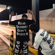 cotton Svg Street - REAL HOMIES crewneck shirt