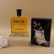 BROS Men Perfume 100ml | Long-Lasting Fresh Cologne for Men | Masculine Attractive Scent | Daily Wea