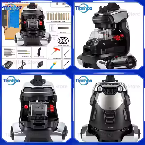 CNC Key Cutting Machine for 2M2 TANK 2 Pro and TANK II Pro with Battery for House Keys Mul-T-Lock an