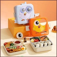 PS3 Random 1Pc Kids Cartoon Chicken Lunch Box 304 Stainless Steel Bento Container with Compartments