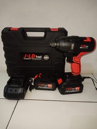 [BISA COD] PEMBUKA BAUT MOBIL DAN FORKLIFT Cordless Impact Wrench J48V-88V Brushless Motor Torsi Bes