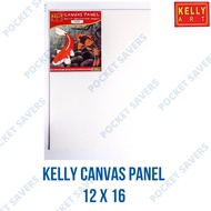 Kelly Art Canvas Panel 8x10, 9x12, 10x14, 12x16 (100% Cotton, Triple Gesso Primed, Acid Free)