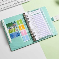 Embossed Macaron Loose-leaf Notebook a6 Handbook Japanese C Notebook High-value Notepad Notebook