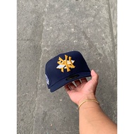 NEW CLOSEDCAP SIZE 7 1/4 HIGH QUALITY CAP (NY CLOUDS SIDEPATCH NAVYBLUE)