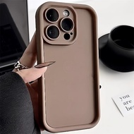 Good case 🔥ส่งจากไทยใน24ชม.🔥เคสสำหรับOPPO A7 A53 A15 A17 A38 A5s A35 A78 A16 A12 A15S A33 A9 A3s A74 A5 A11 A58 A54 A16K A16S A31 A55 A76 A77s A96 A57 A77 A17K Reno 5F 5 8T เคสโทรศัพท์กันกระแทกแบบซิลิโคนนิ่มเป็นมิตรกับผิวสีทึบสำหรับ Tpu Soft Cover เคสโท