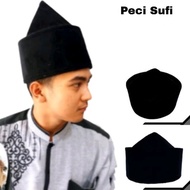 Peci Cheng ho height 10 cm songkok Cheng ho black original from the manufacturer of al husain