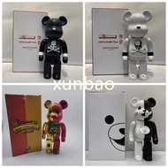 MMJ Bear Lucky Cat 28Cm Bearbrick Action Figure Model Collections Action Doll 400%