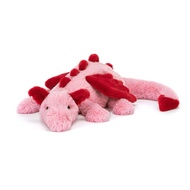 (Valentine 2026) Genuine Jellycat Heart Dragon teddy bear Jellycat Dragon