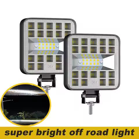 Waterproof Car LED Work Light Combo Beam 3030 SMD 87 Watts Super Bright Flood Spot 6500K DC 12-24 Vo