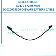 DELL LATITUDE E7470 E7270 7470 7270 049W6G DC020029500 BATTERY CABLE