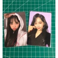 Photocard Kim Chaewon Izone Chaewon hoodie [BOOKED]