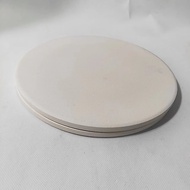 8 Inch Mini Round pizza stone Clay Baking Pan 4 Sets pizza stone Slate pizza stone
