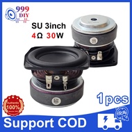 Pembesar Suara 999DIY SU subwoofer 3 inch 4Ω 30W full range speaker 3 inch speake subwoofer car audi