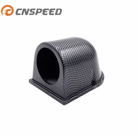 CNSPEED Car Meter Holder 2'(52mm) Carbon Single Auto Car Gauge Holder/Meter Pod/Car Meter Holder YC1