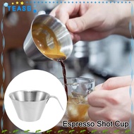 TEASG Espresso Measuring Cup, Stainless Steel Universal Espresso Shot Cup, Accessories 304 100ml Measuring Shot Glass