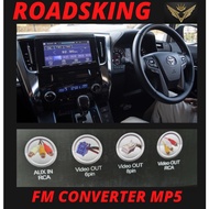 TOYOTA VELLFIRE ALPHARD ESTIMA HARRIER ODYSSEY FM CONVERTER MP5 T-MAZ SM-819